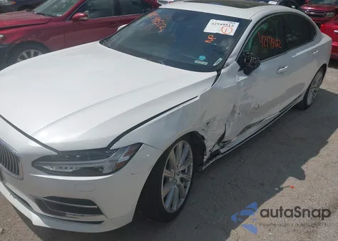 2018 Volvo S90 T6 Inscription z USA, uszkodzony, nr VIN LVY992ML1JP016593